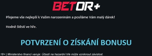 Betor narozeniny