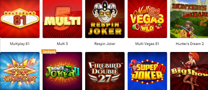 Nejhranější automaty v online casinu Tipsport Vegas