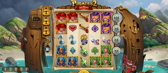 Hrací automat Pirates 2 v online casinu Fortuna