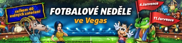 Užijte si fotbalové neděle ve Vegas