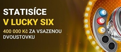 Velká výhra ve Fortuna loterii Lucky Six