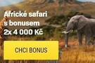 Využijte bonus Africké safari od Sazka Her