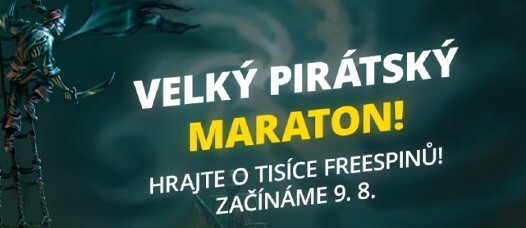 Užij si Velký pirátský maraton od Fortuny