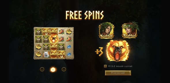 Druid’s Dream bonus funkce free spin
