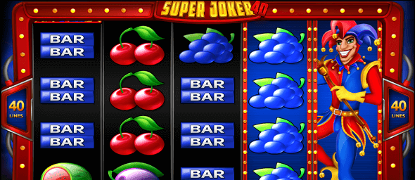 Automat Super Joker 40 byl jedním z výherních slotů tohoto víkendu