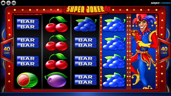 Automat Super Joker 40 byl jedním z výherních slotů tohoto víkendu