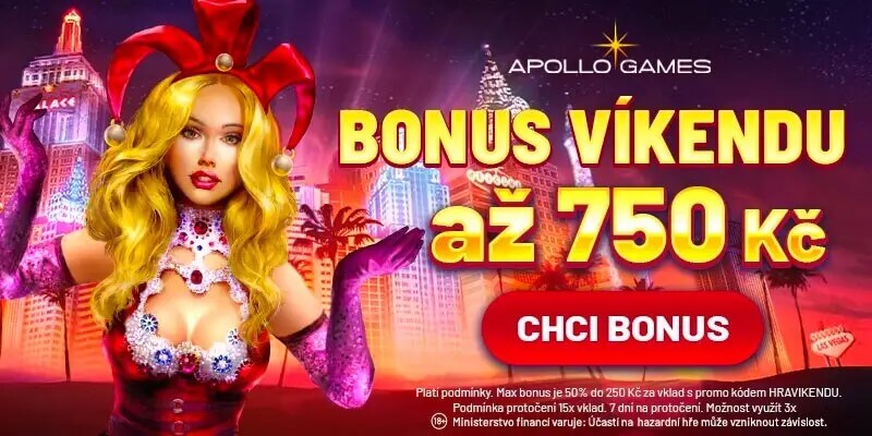 Apollo Games: bonus víkendu