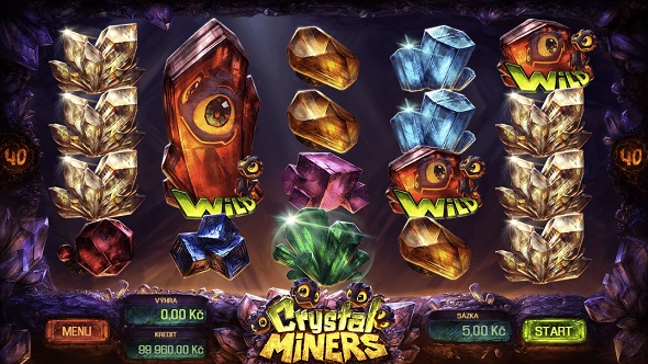 Crystal Miners - recenze Apollo automatu