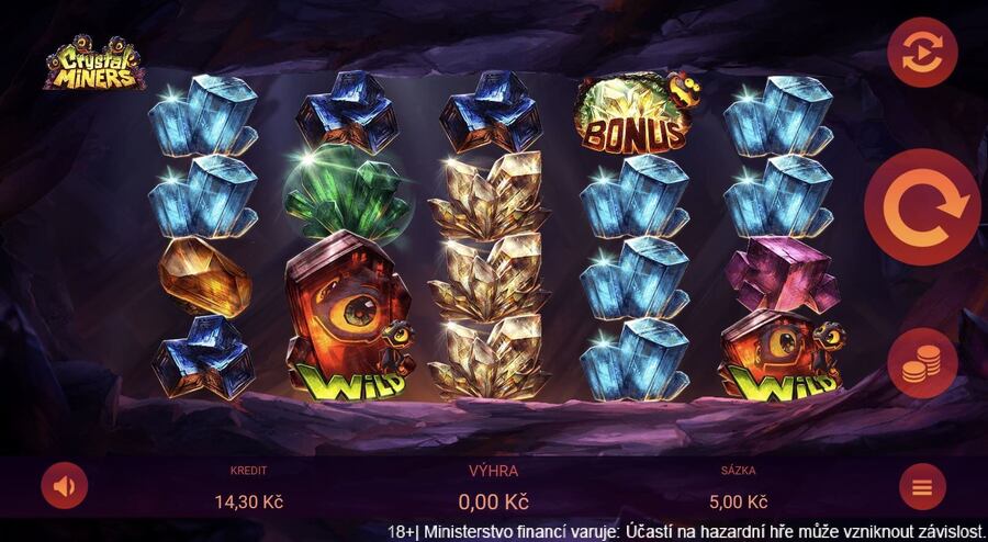 Crystal Miners – recenze hracího automatu