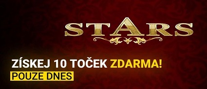 Získejte dnes od Fortuny 10 free spinů na automatu Stars