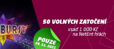 Získejte 50 volných zatočení od SYNOT TIPu