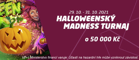 Halloweenský turnaj o 50 000 Kč