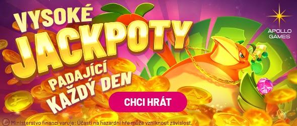 Apollo Games u všech svých slotů nabízí prémiovou hru Apollo Jackpot o další štědré výhry.