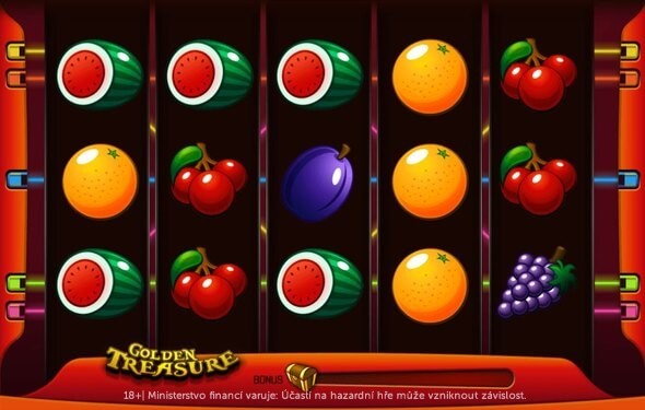 Automat Golden Treasure v online casinu Apollo Games.