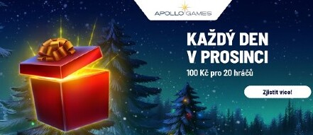 Prosincová akce u Apollo Games