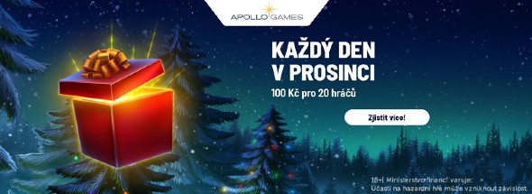 Prosincová akce u Apollo Games