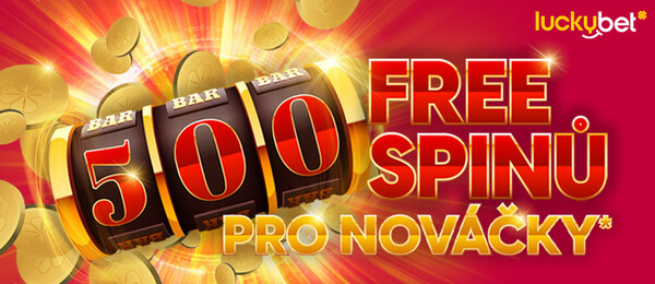 LuckyBet free spiny pro nováčky