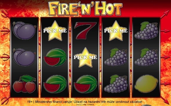 Fire'n'Hot bonusová hra