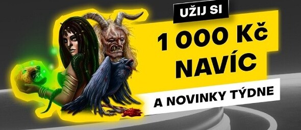 Akce Novinky týdne u Fortuny Vegas