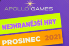 Nejhranější hry u Apollo Games za prosinec 2021