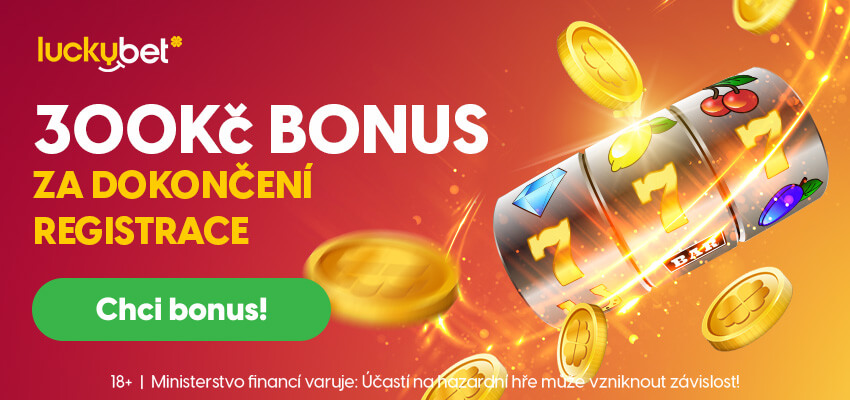 LuckyBet – registrační casino bonus zdarma...