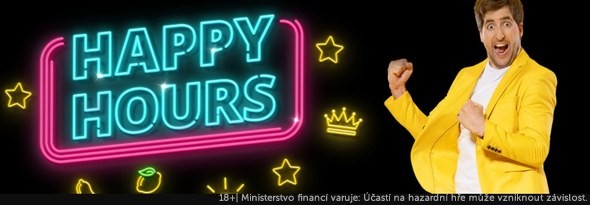 Akce Happy Hours se štědrým bonusem u Fortuny stále běží.