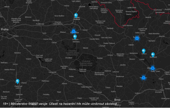 69Games casino: mapa poboček společnosti Go4Games