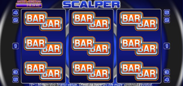 Nový jackpotový automat Scalper