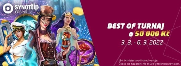 BEST OF casino turnaj u SYNOT TIPu