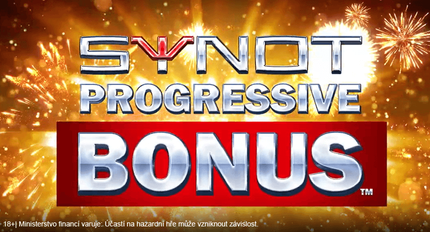 Synot Progressive Bonus lze vyhrát na hracích automatech od Synot Games