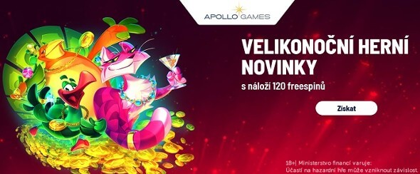 Představení herních novinek v online casinu Apollo Games