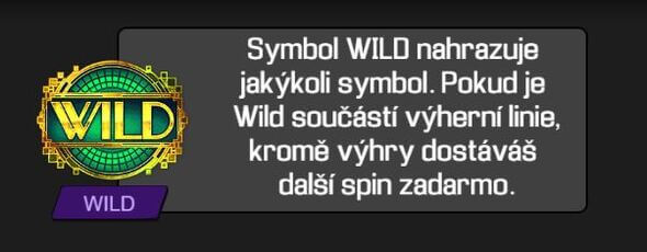 Wild symbol na výherním automatu Golden Age Multireels