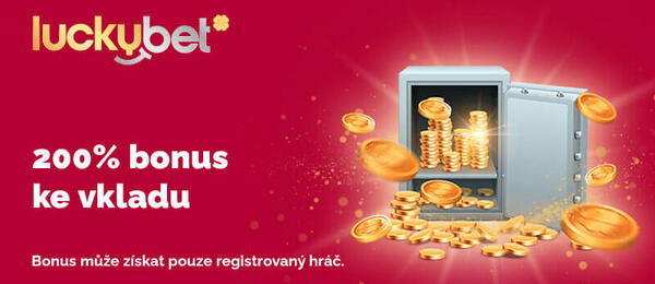 LuckyBet bonus za registraci