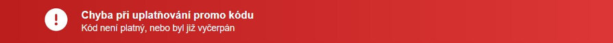 LuckyBet neplatný promo kód