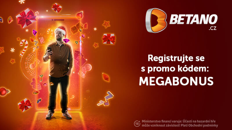 Registrujte se s kódem MEGABONUS.