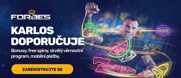 Forbes casino online - návod na registraci 