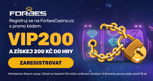 200 věrnostních bodů při registraci do casina Forbes