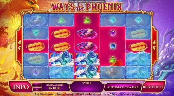 Ways of the Phoenix - hrací automat