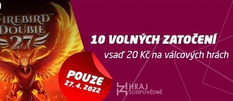 SYNOT TIP nabízí 10 free spinů