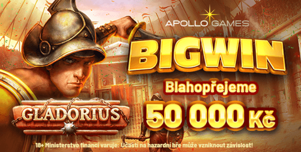 Novinka v Apollo Games casinu nadělila hráči výhru 50 000 Kč