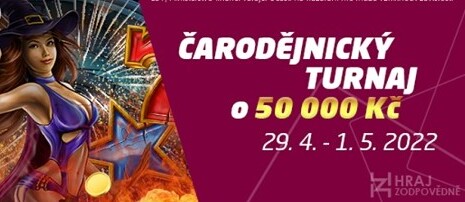 Čarodějnický turnaj u SYNOT TIP nabídne prize-pool 50 000 Kč