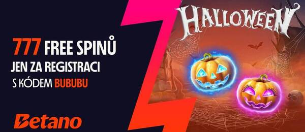 Halloweenský Betano bonus za registraci