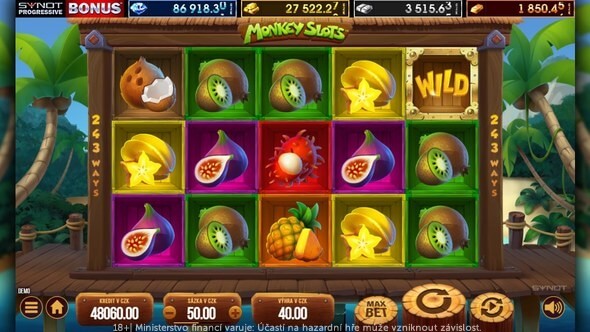 Monkey Slots od Synot Games