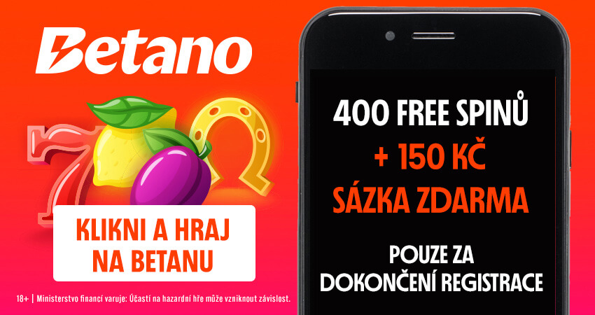 Rozšiřte si svůj vstupní bonus u Betana s kódem MEGABONUS