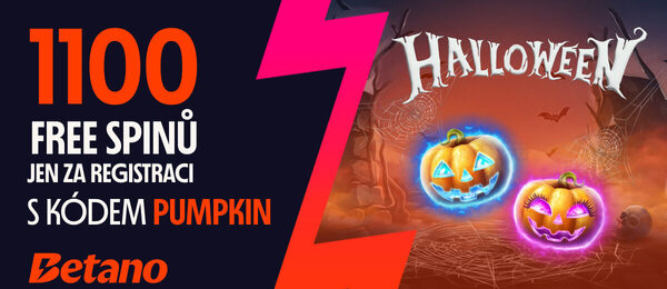Betano halloweenský bonus