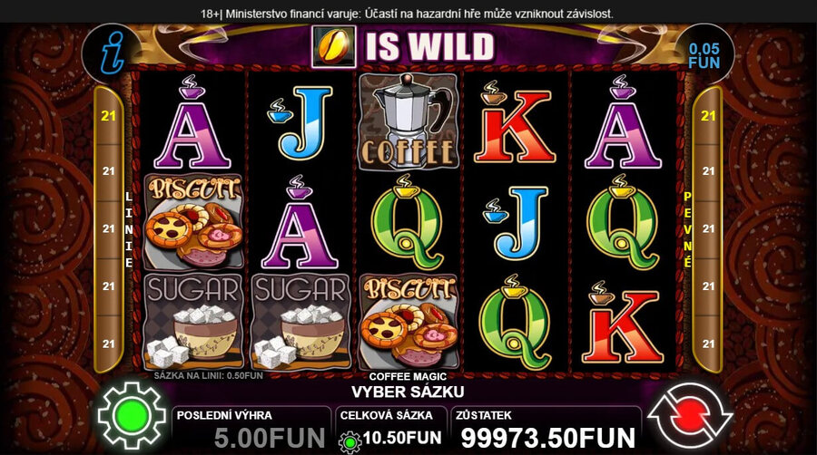 Automat Coffee Magic od výrobce CT Interactive