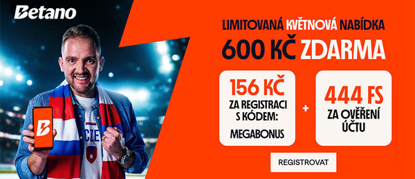Bonusy za registraci u Betana