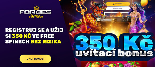 Získejte bonus až 350 Kč ve free spinech – klikněte a registrujte se.