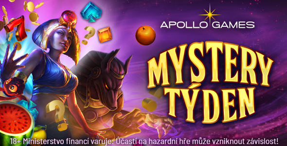 Apollo Games casino spouští akci - Mystery týden s free spiny