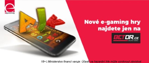 Nové e-gaming automaty u Betoru